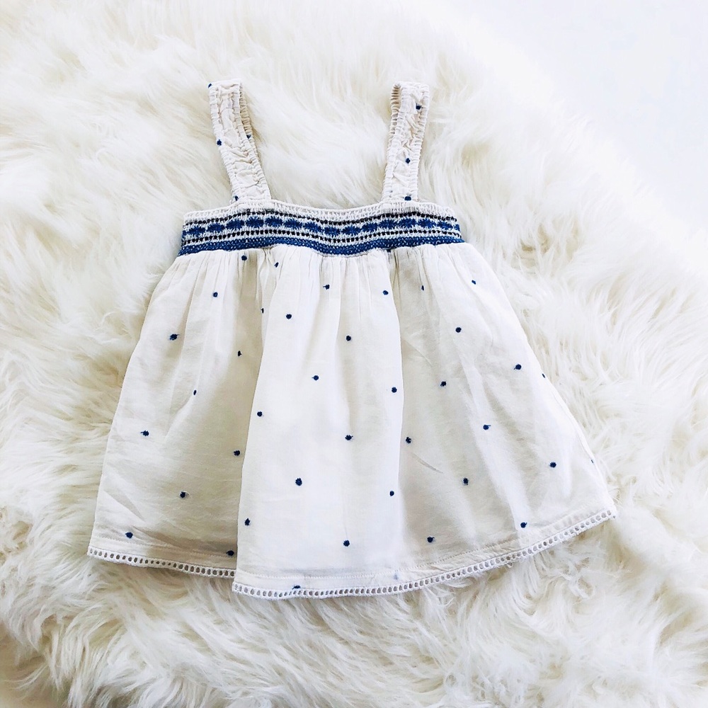 Zara Girls Embroidered Blouse